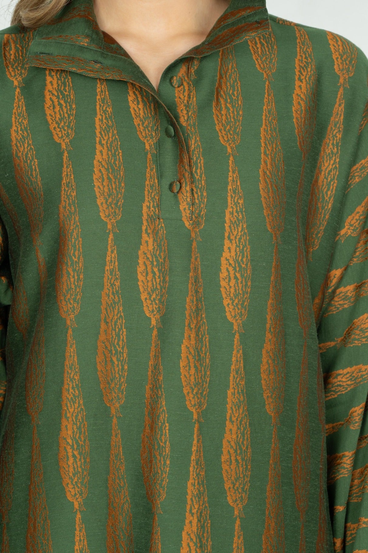 Long-sleeve Poppy Maxi - Tuscan Villa