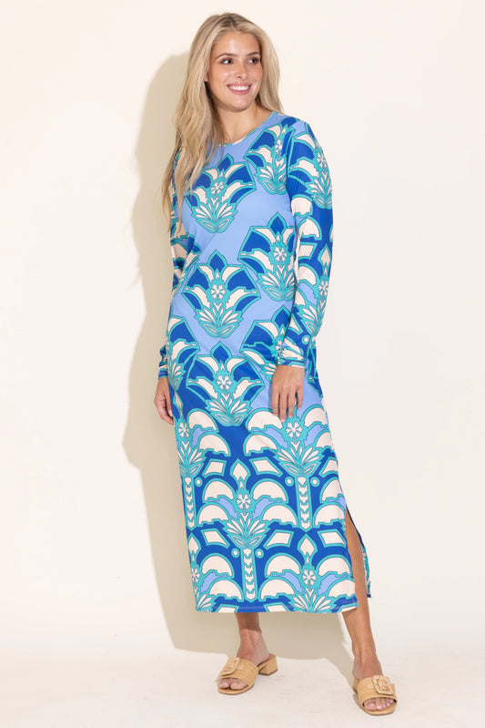 Dorit Dress in Desert Teal