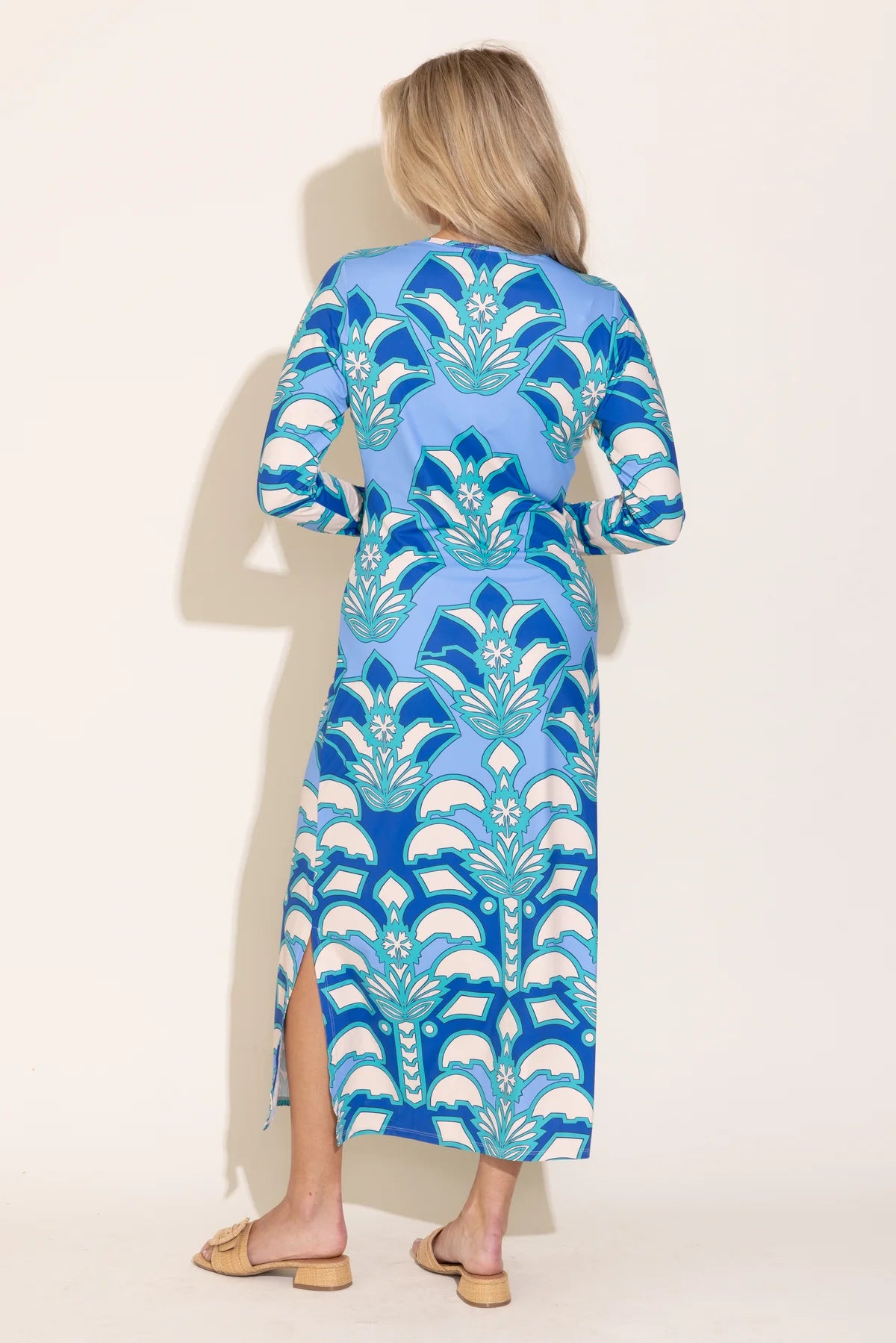 Dorit Dress in Desert Teal