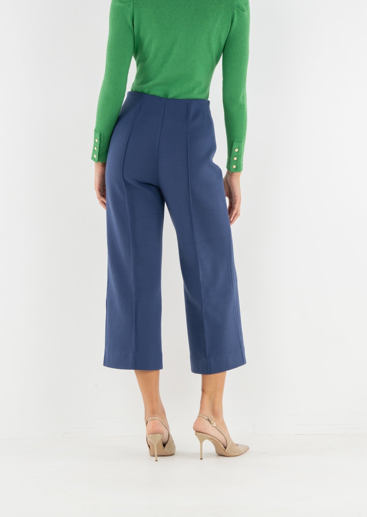 Cropped Piper - Twilight Blue