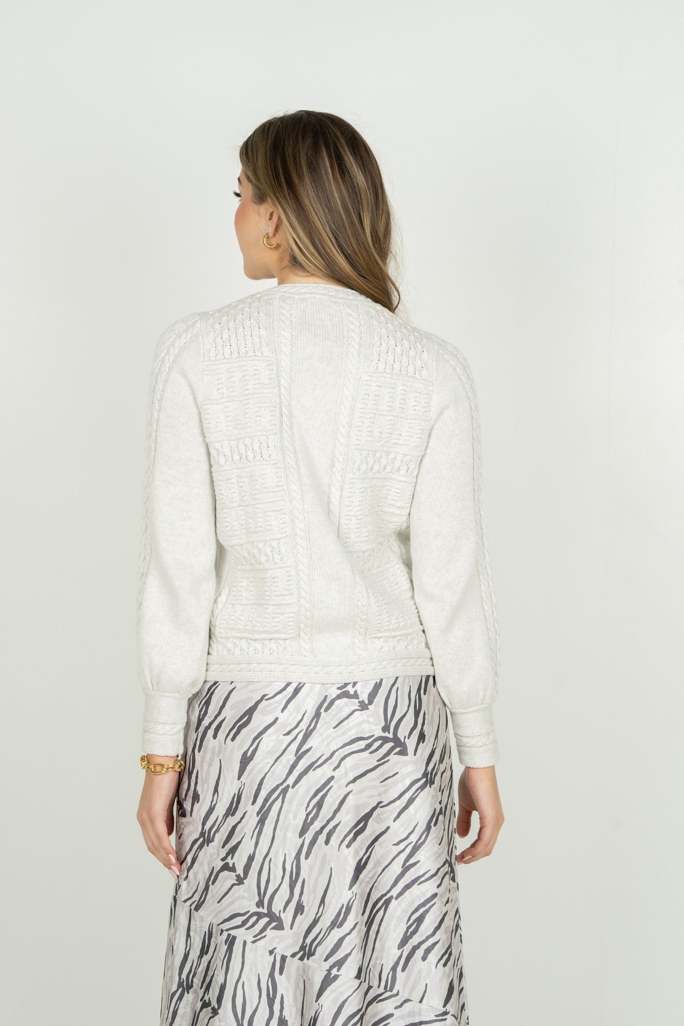 Chloe Cardigan - Carrara