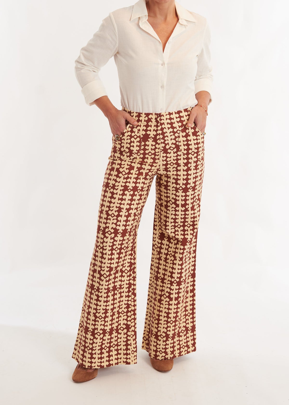 Panther Pant - Kilim Stripe Clay