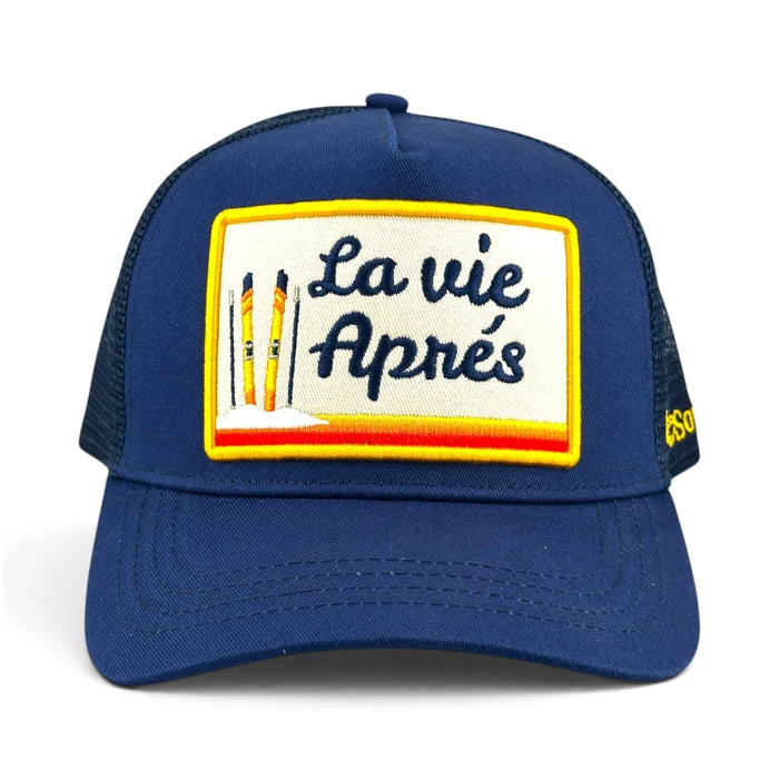 La Vie Aprés Trucker Hat - Blue