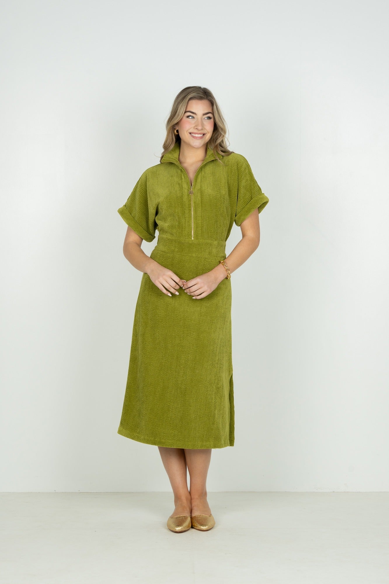 Sarah Dress - Cardamom
